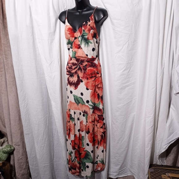 FARM for ANTHROPOLOGIE Floral Maxi Dress - Picture 1 of 6